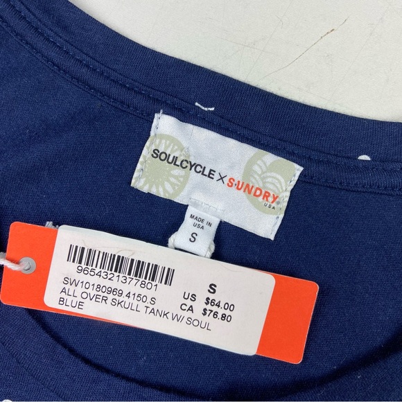 Soul Cycle x Sundry Skull Tank Top - Picture 5 of 7